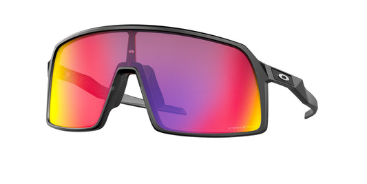 Oakley Asian Fit / Low Bridge Sutro Sunglasses - Matte Black/PRIZM Road