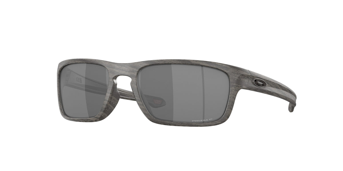 Oakley Sliver Stealth Polarized Sunglasses CLOSEOUT - Woodgrain/PRIZM Black Polarized