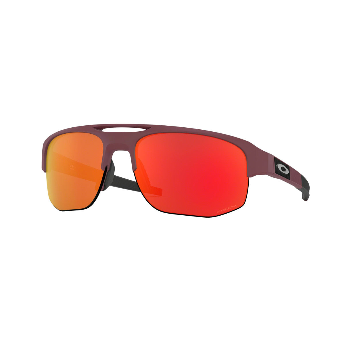 Oakley Asian Fit / Low Bridge Fit Mercenary Sunglasses CLOSEOUT - Matte Vampirella/PRIZM Ruby