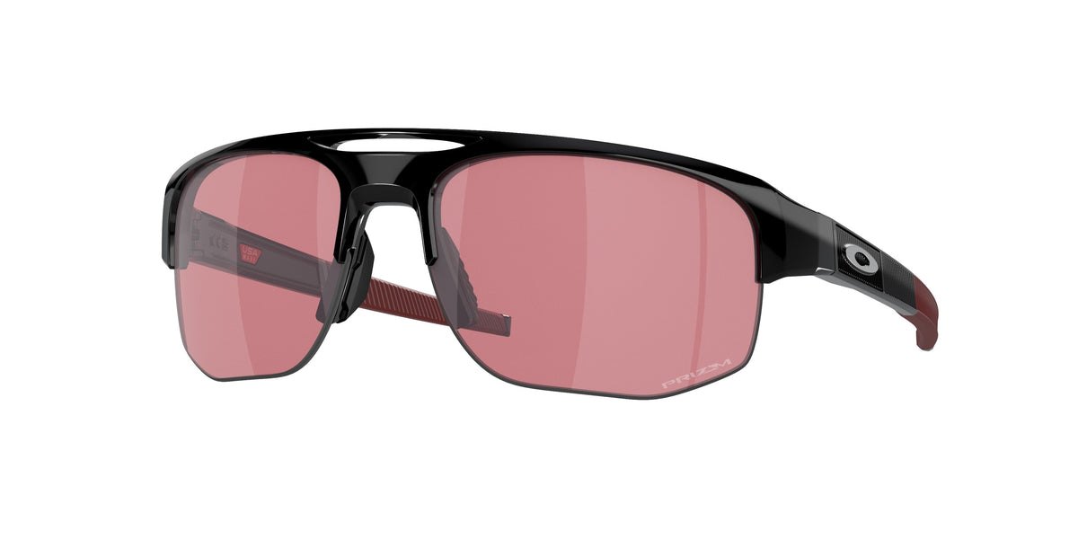 Oakley Asian Fit / Low Bridge Mercenary Sunglasses CLOSEOUT - Polished Black/PRIZM Dark Golf