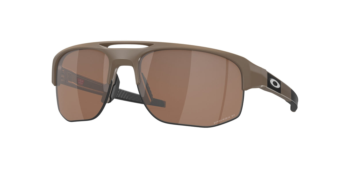 Oakley Mercenary Polarized Sunglasses CLOSEOUT - Matte Transparent/PRIZM Tungsten Polarized