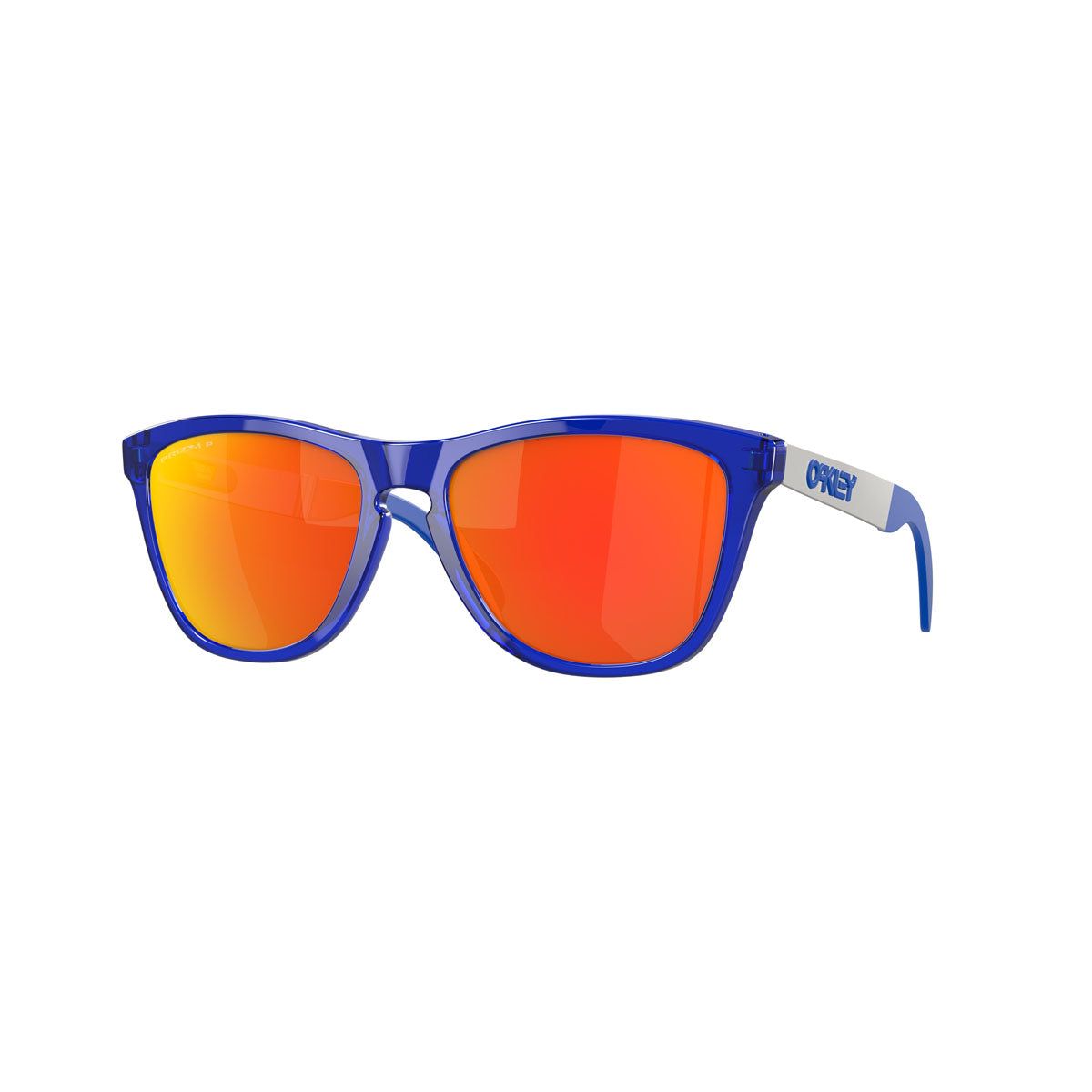 Oakley Asian Fit / Low Bridge Fit Frogskins Mix Polarized Sunglasses CLOSEOUT