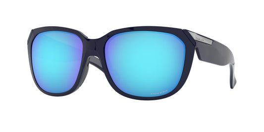 Oakley Rev Up Sunglasses CLOSEOUT - Navy/PRIZM Sapphire