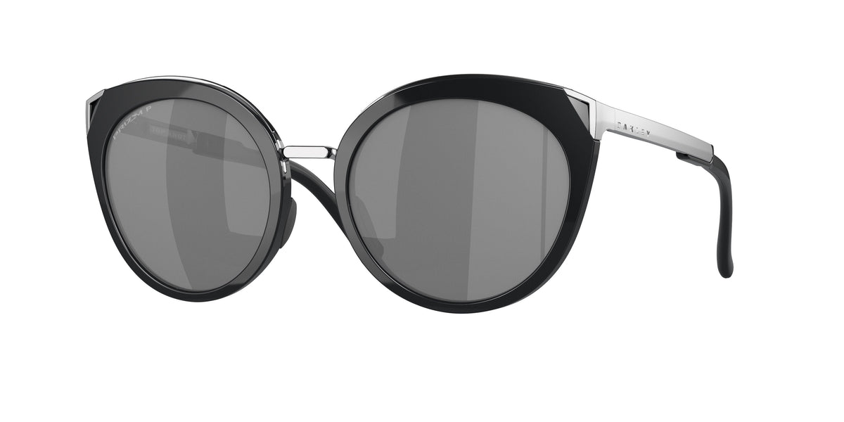 Oakley Top Knot Polarized Sunglasses CLOSEOUT - Carbon/PRIZM Black Iridium Polarized