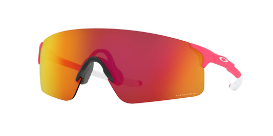 Oakley Asian Fit / Low Bridge EvZero Blades Sunglasses CLOSEOUT - Mate Neon Pink/PRIZM Ruby
