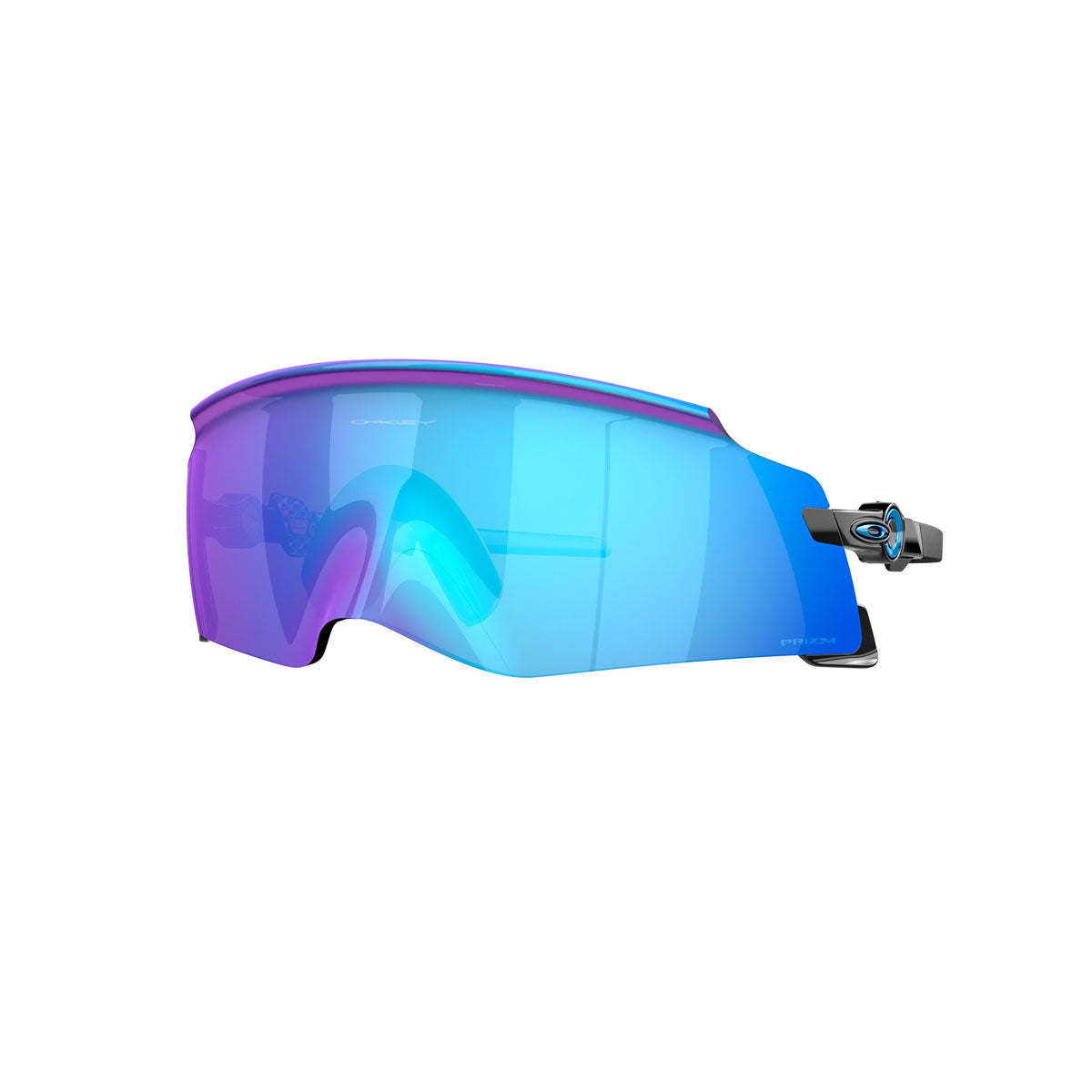 Oakley Kato Sunglasses CLOSEOUT - Polished Black/PRIZM Sapphire