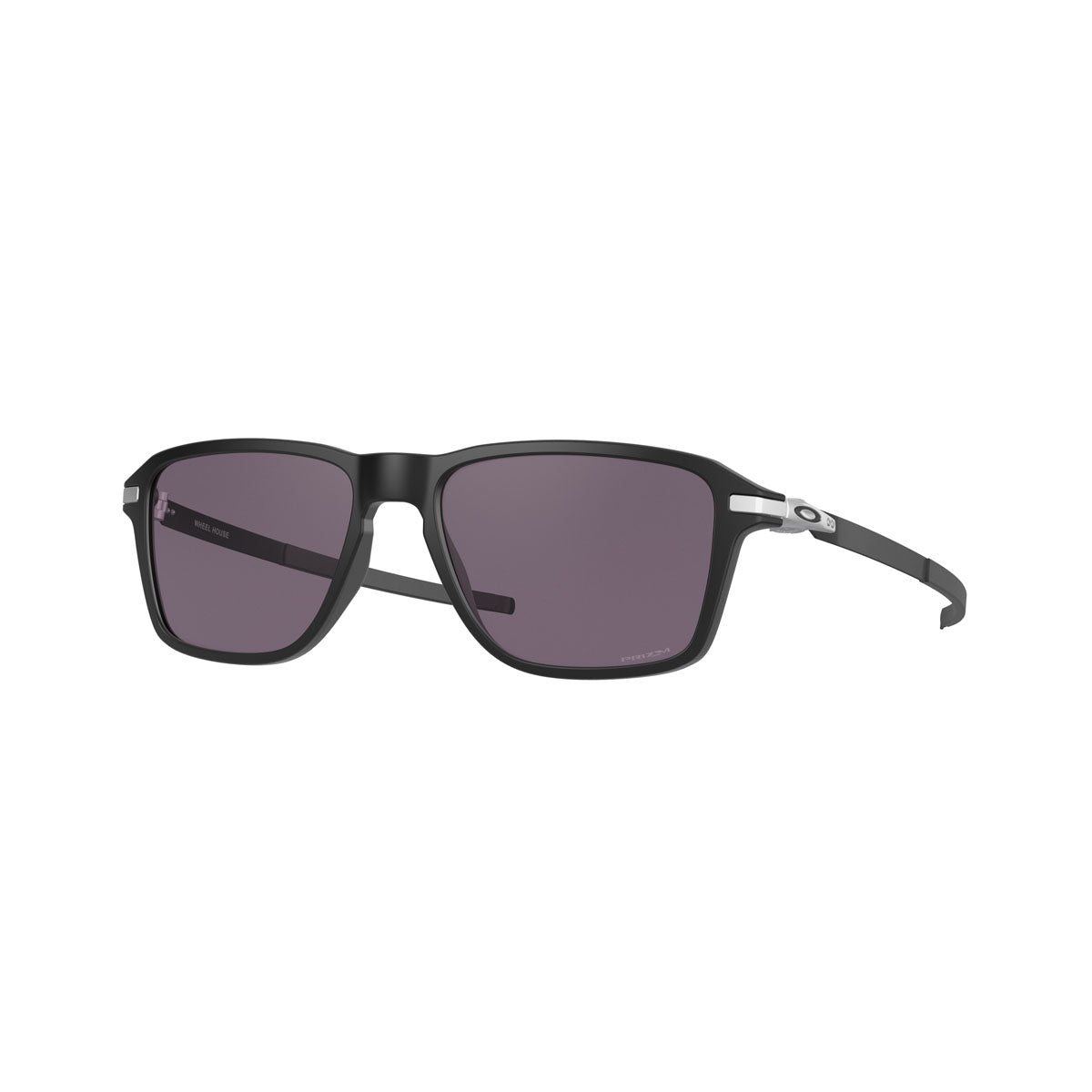 Oakley Wheelhouse Sunglasses CLOSEOUT - Satin Black/PRIZM Grey