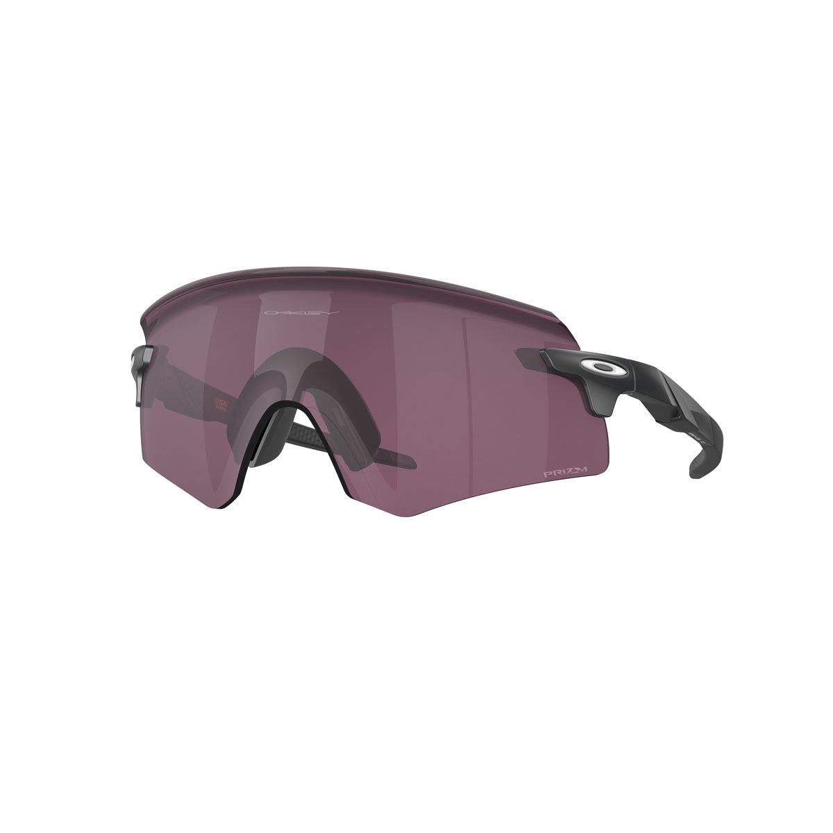 Oakley Encoder Sunglasses CLOSEOUT - Matte Carbon/Prizm Road Black