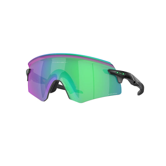 Oakley Encoder Sunglasses CLOSEOUT - Matte Black Ink/Prizm Jade
