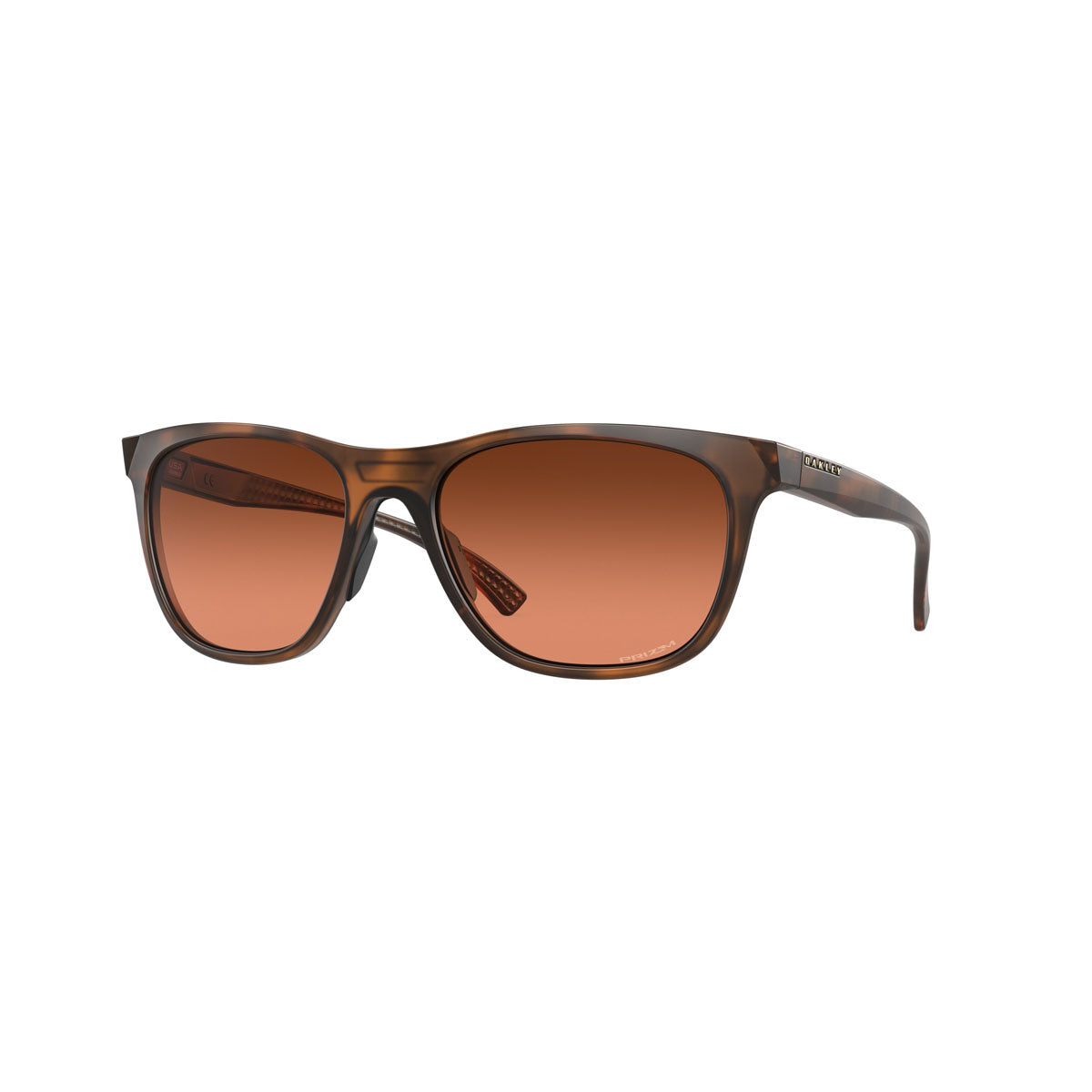 Oakley Womens Leadline Sunglasses CLOSEOUT - Matte Brown Tortoise/PRIZM Brown Gradient