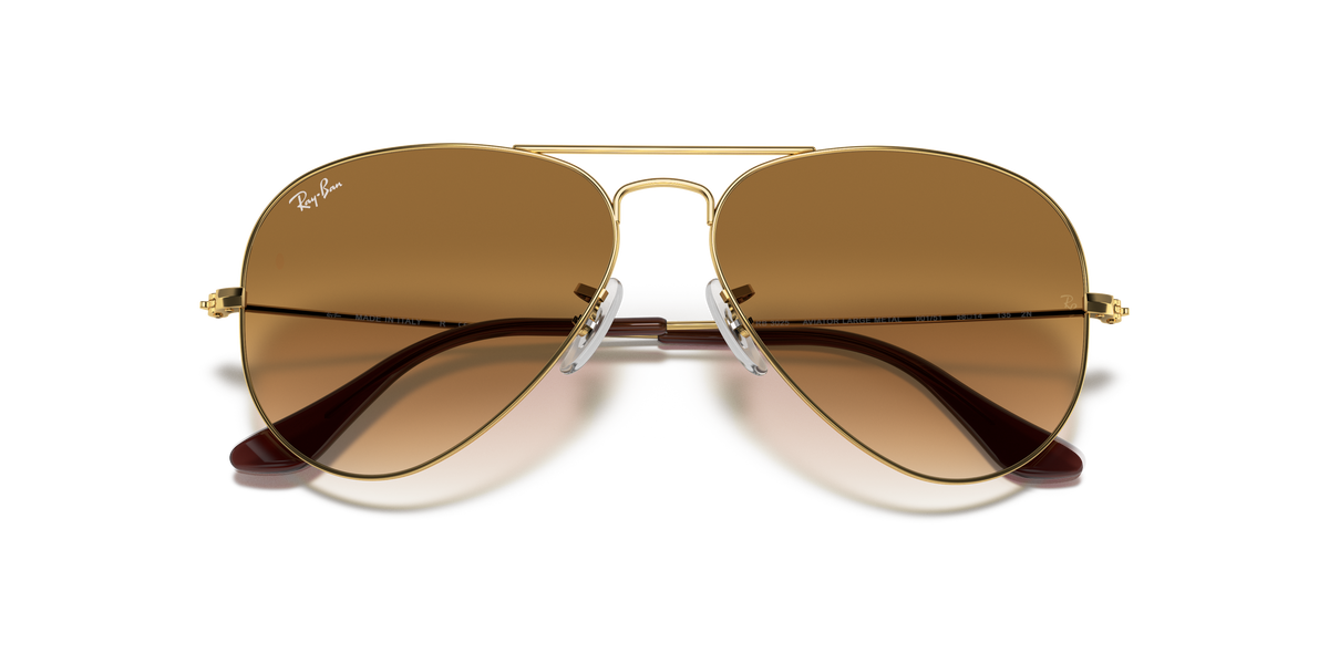 RayBan Aviator Sunglasses - 0RB3025 001/5158 - OPEN BOX