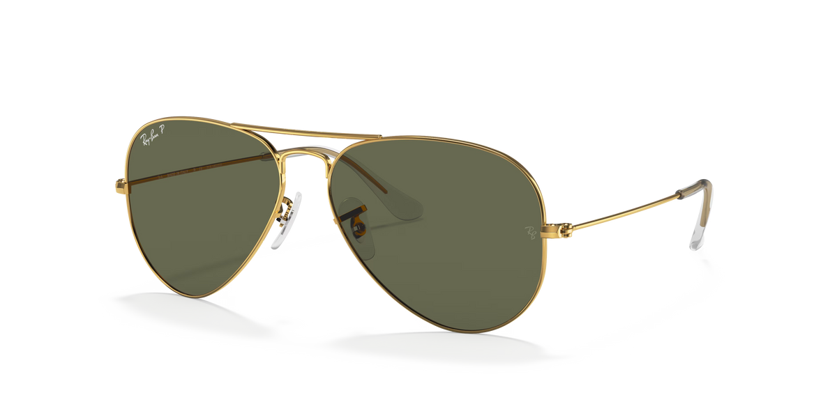 RayBan Aviator Polarized Sunglasses - RB3025 001/5858 - OPEN BOX