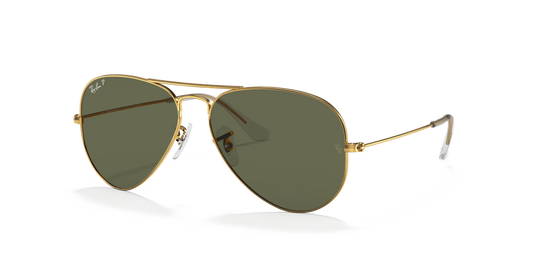 RayBan Aviator Polarized Sunglasses - RB3025 001/5858 - OPEN BOX