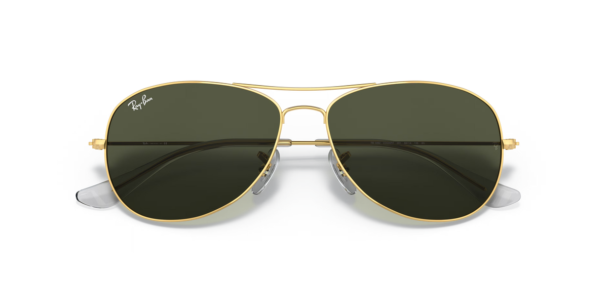 RayBan Cockpit Sunglasses - 0RB3362 001 59 - OPEN BOX