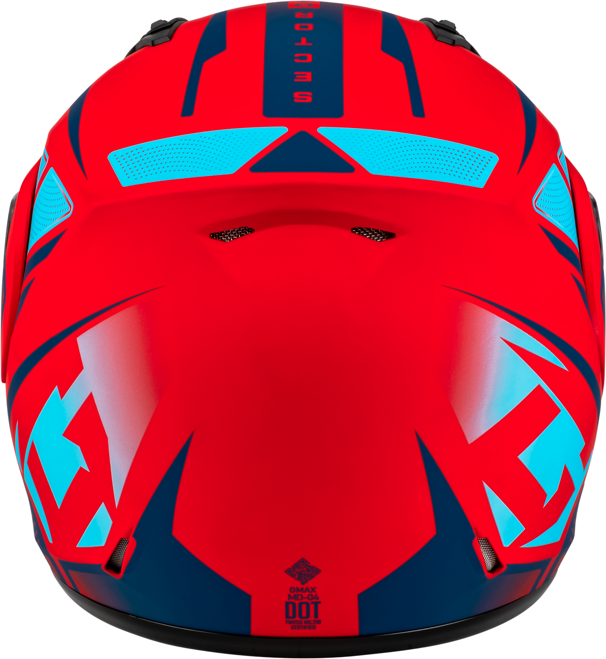 GMAX MD-04 Sector Helmet Red/Blue