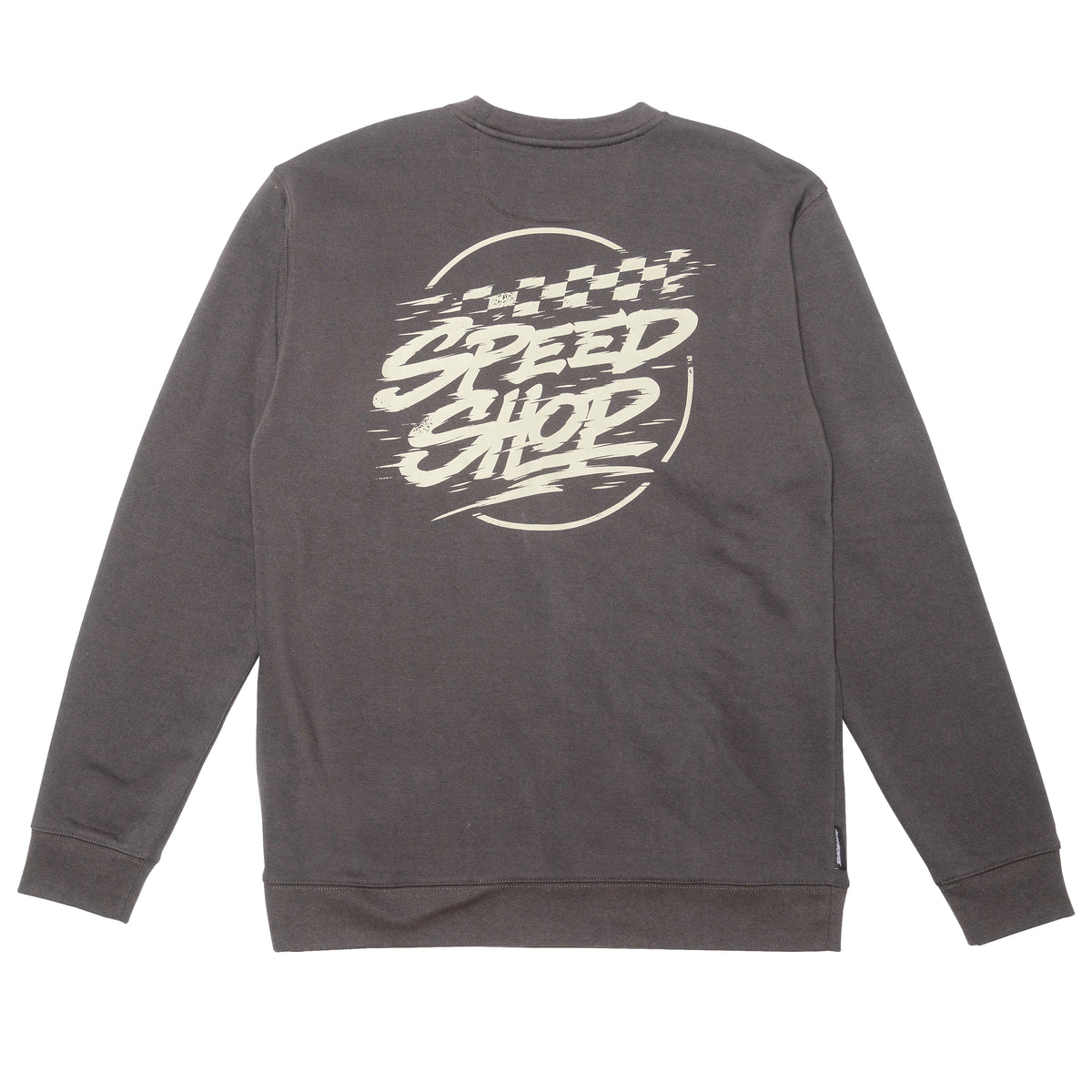 Fasthouse Burner  Crewneck Long Sleeve Tee - Shadow