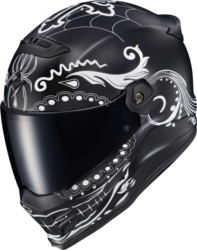 scorpion covert helmet skull EXO El Malo FX Full Face XL White / Matte Black Size:8 (10pc) import_2021_02_12_180804 it features a removable FIU Football on X: