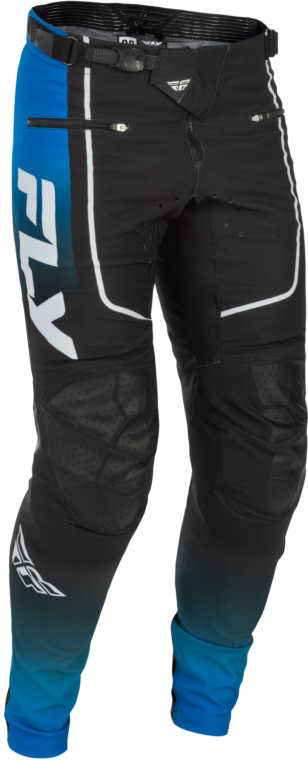 Fly Racing Youth Rayce Bicycle Pants - Blue/Black/White
