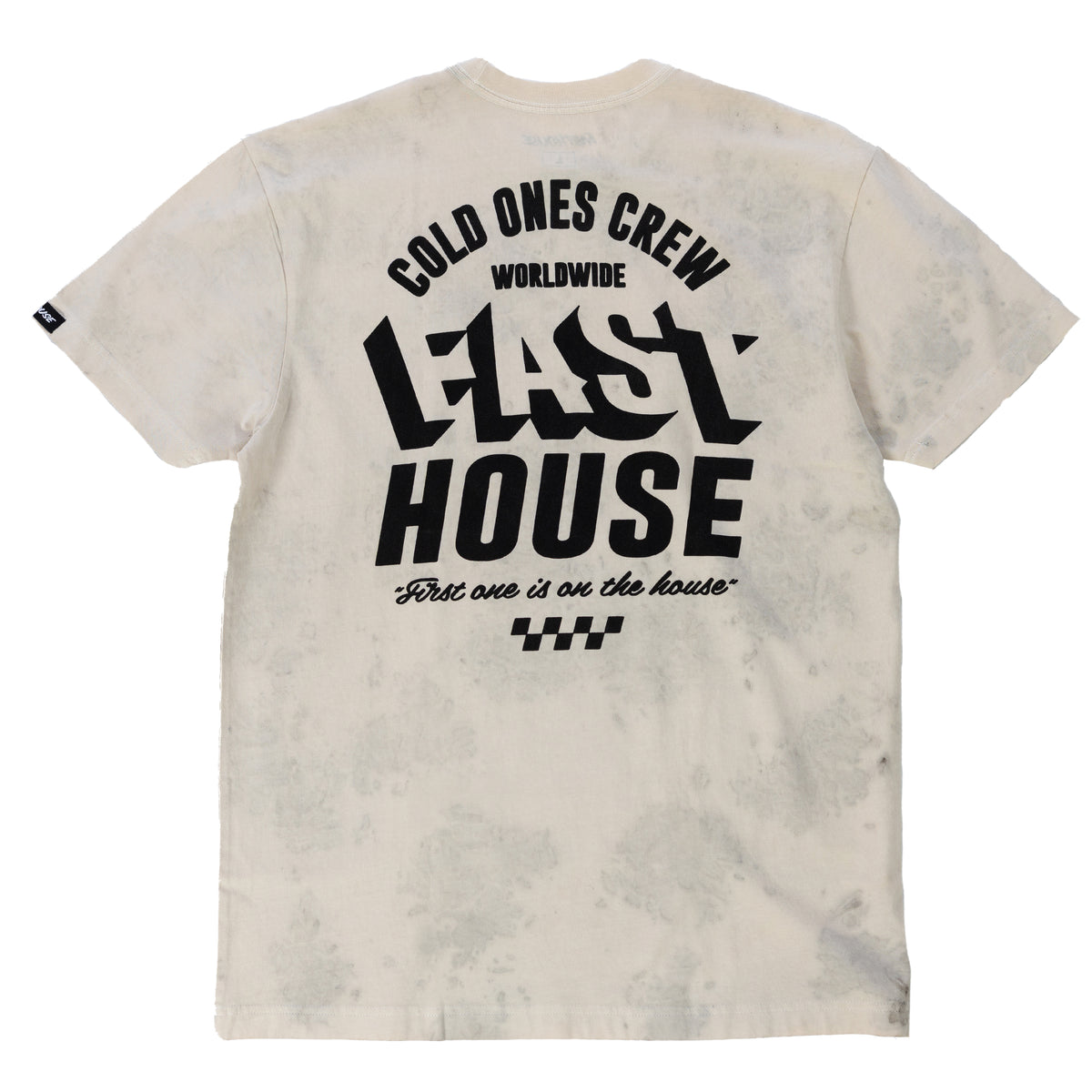 Fasthouse Cold Ones Tee - Cloud Crystal Wash