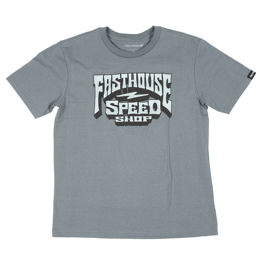 Fasthouse Youth  Record Tee - Indigo