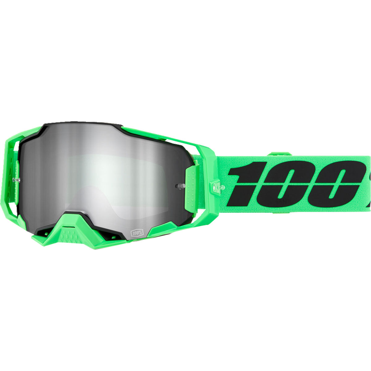 100% Armega Goggles CLOSEOUT Anza 2 / Silver Mirror Lens