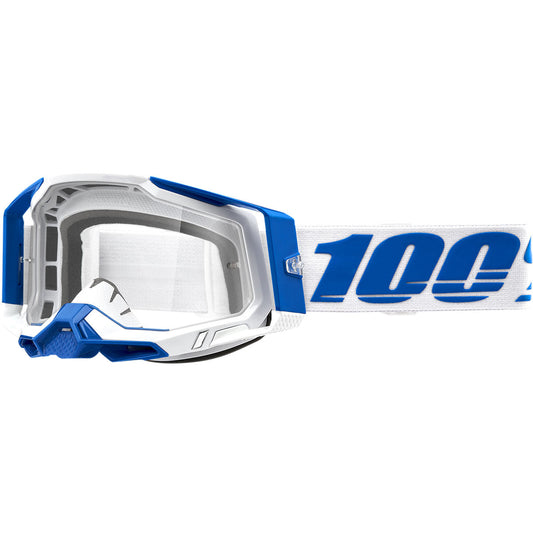 100% Racecraft 2 Goggles CLOSEOUT Isola / Clear Lens