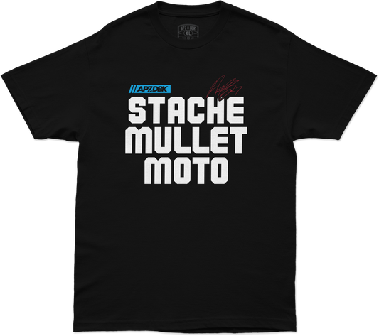 DBK Stache Mullet Moto Tee