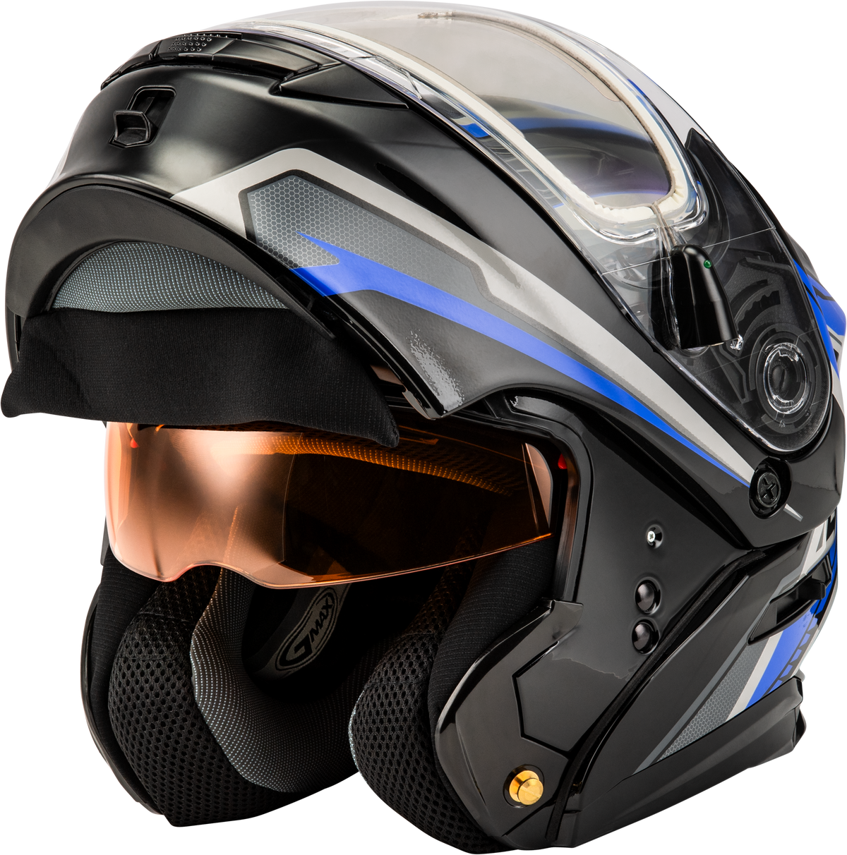 GMAX MD-01S Transistor Electric Helmet Blue/Black