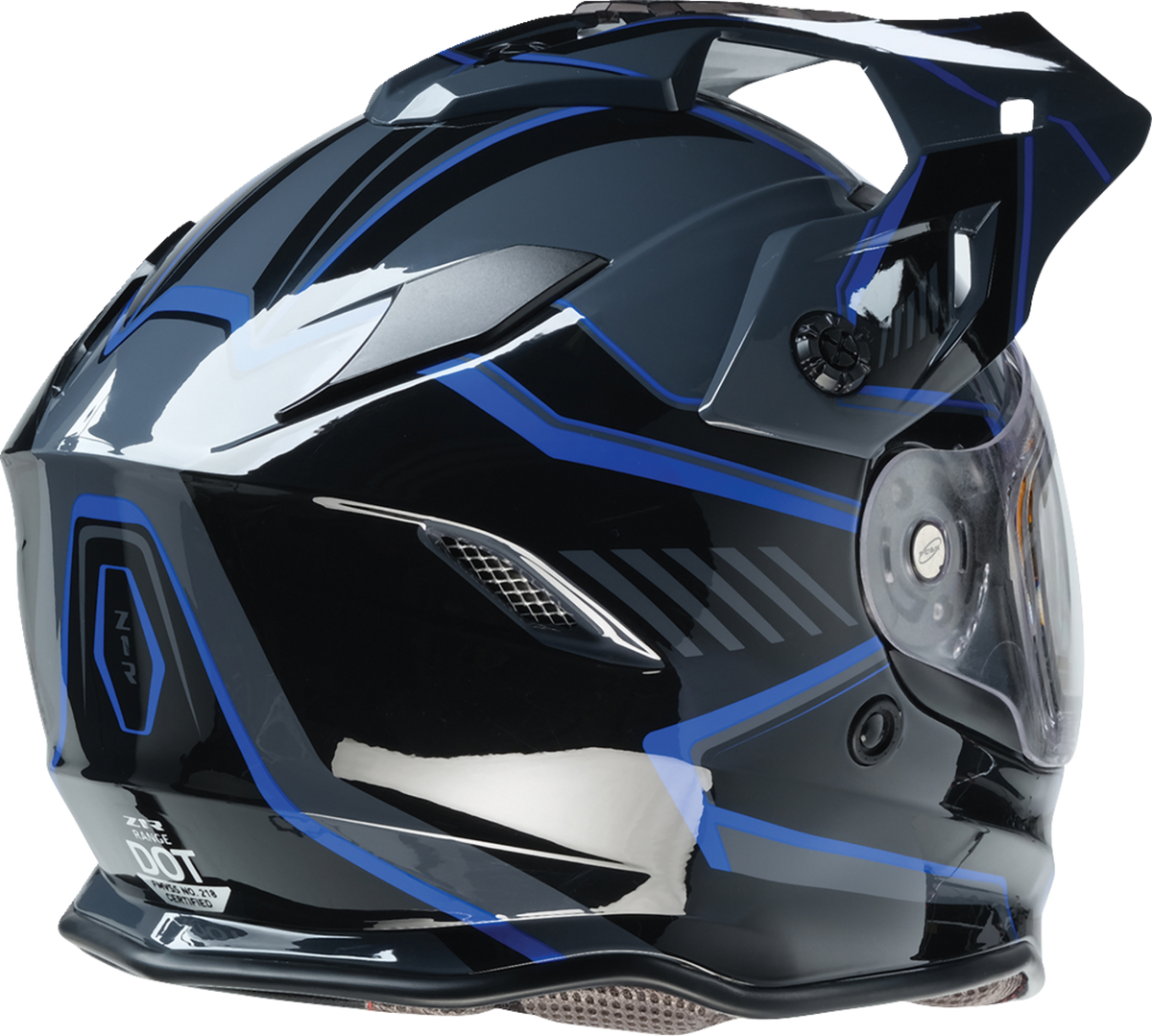 Z1R Range 2.0 Snow Rotor Helmet - Black/Blue