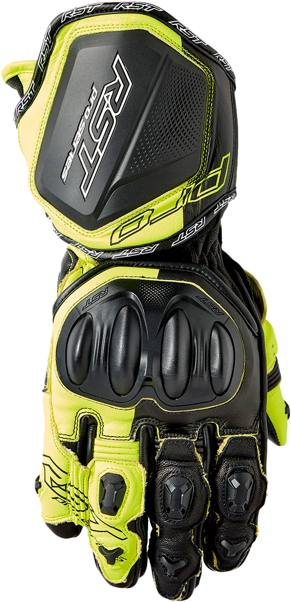 RST Pro Series Gp D30 Gloves Black/Fluorescent Yellow