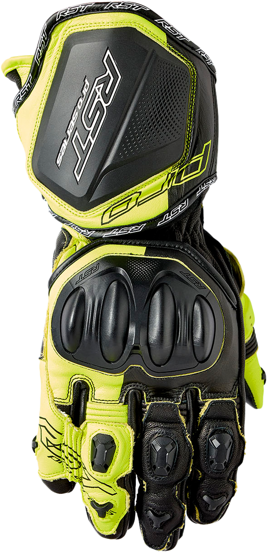 RST Pro Series Gp D30 Gloves Black/Fluorescent Yellow