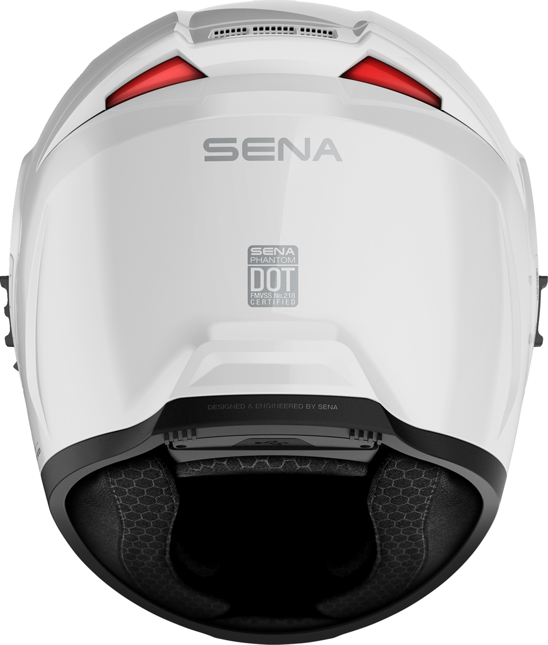 SENA Phantom ANC Helmet - Gloss White