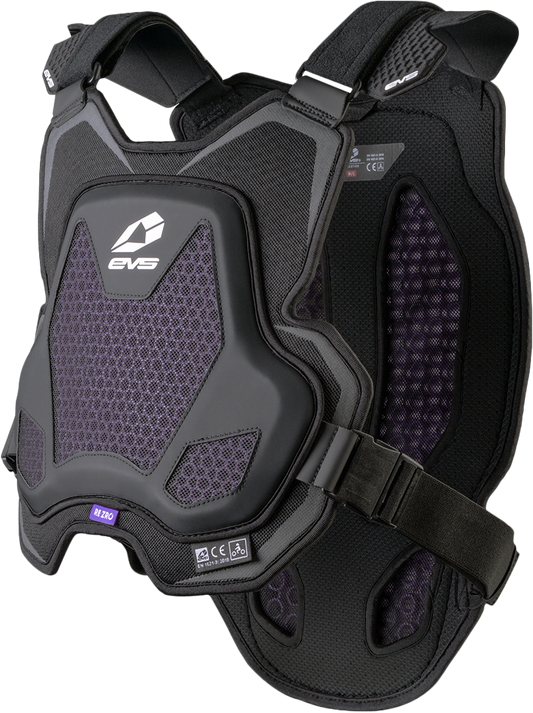 EVS Evo Chest Protector w/ RE ZRO - Black