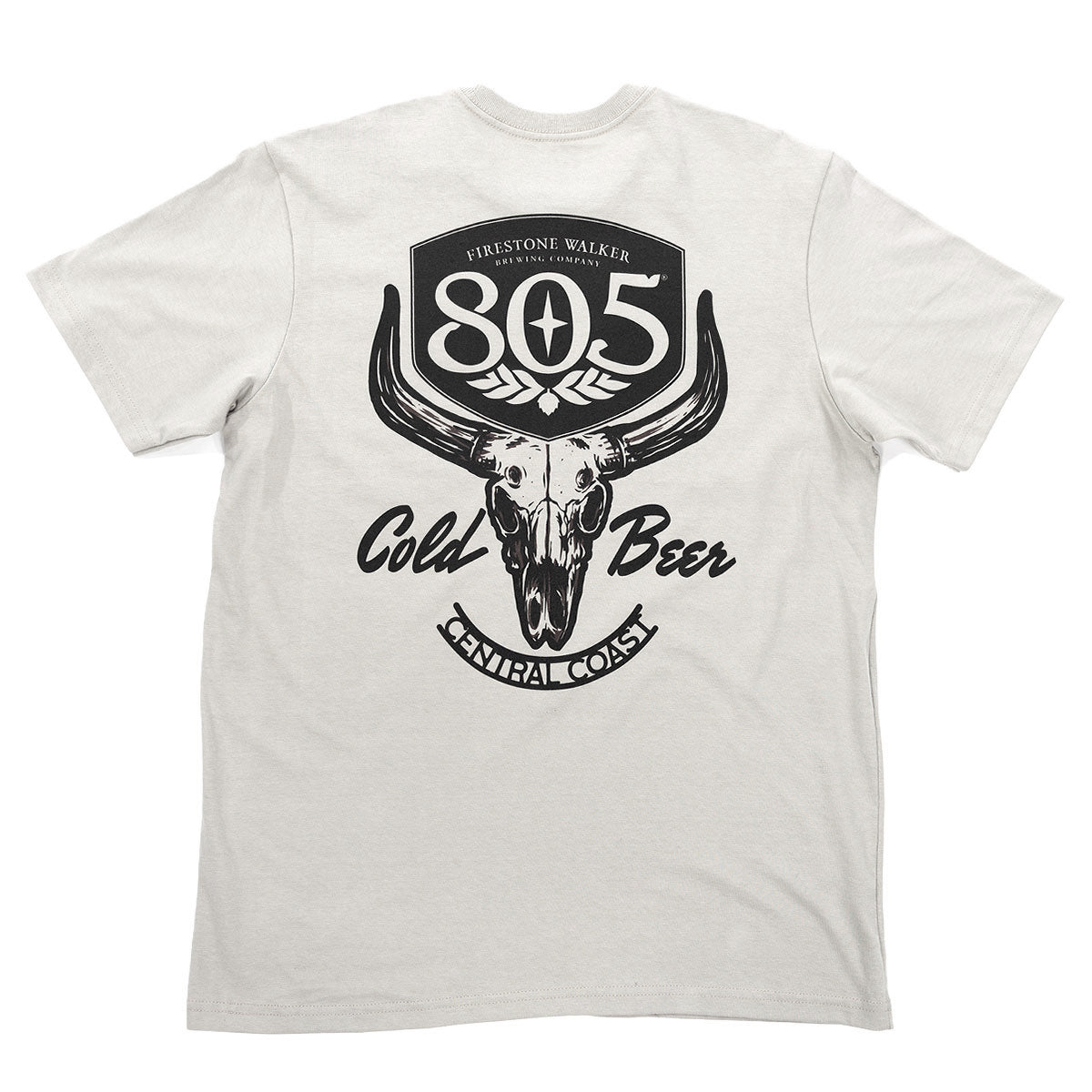 Fasthouse Premier Outlaw Tee - Light Gray