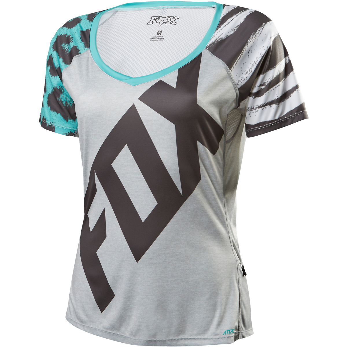 Fox Racing Womens Lynx Jersey CLOSEOUT - Grey