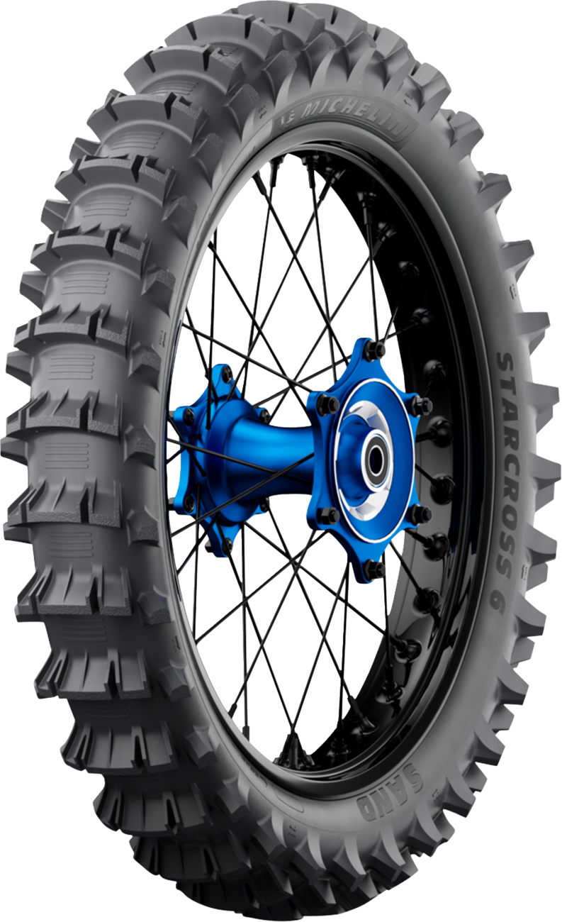 Michelin StarCross 6 Sand Rear Tire - 110/90-19 - 62M