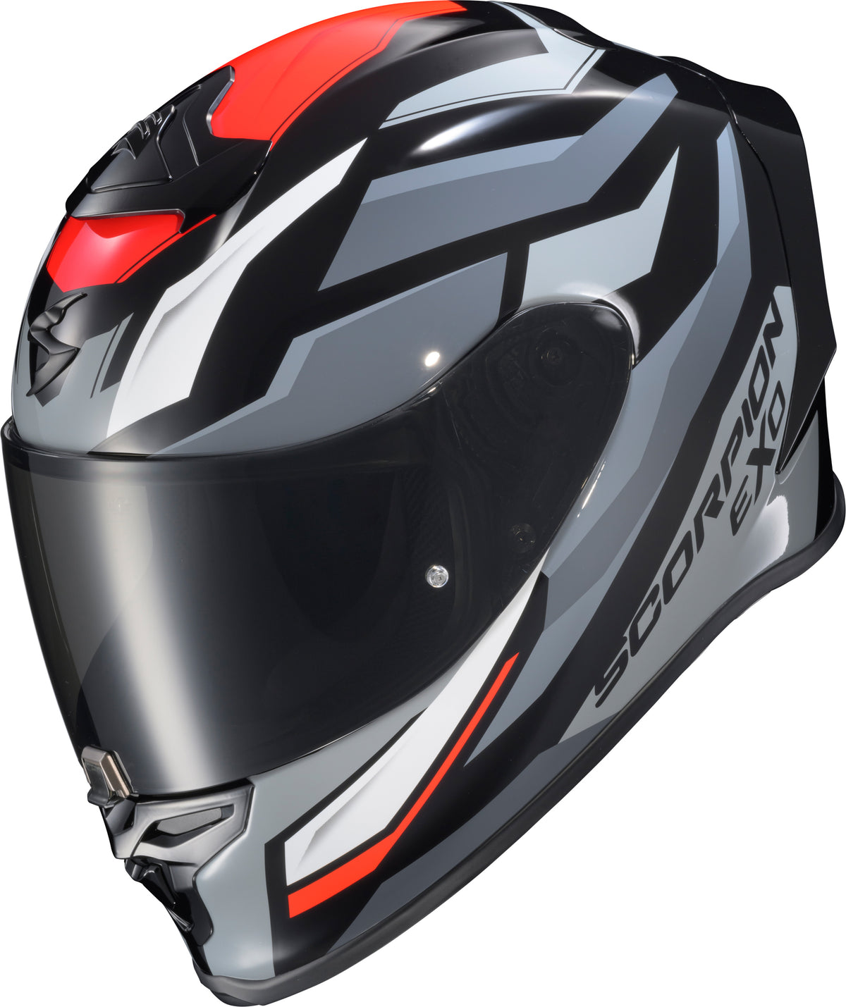 Scorpion EXO-R1 Air Raven Helmet - Black/Red/Grey