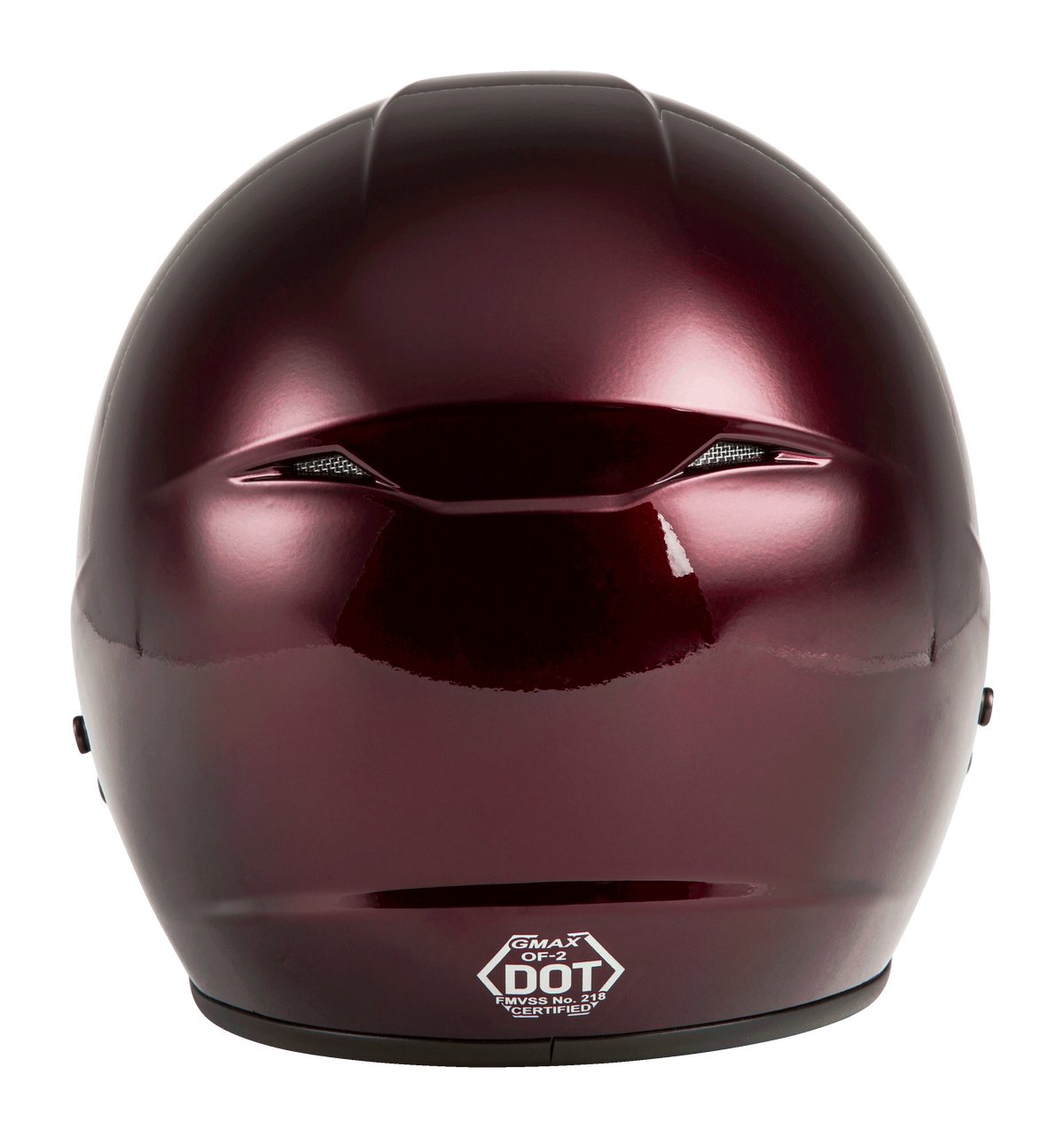 GMAX OF-2 Open-Face Helmet Wine Red