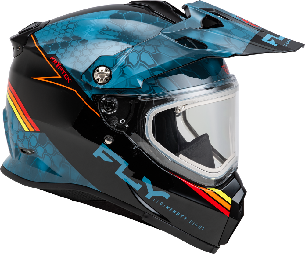 Fly Racing Trekker Cold Weather Conceal Helmet - Electric Shield