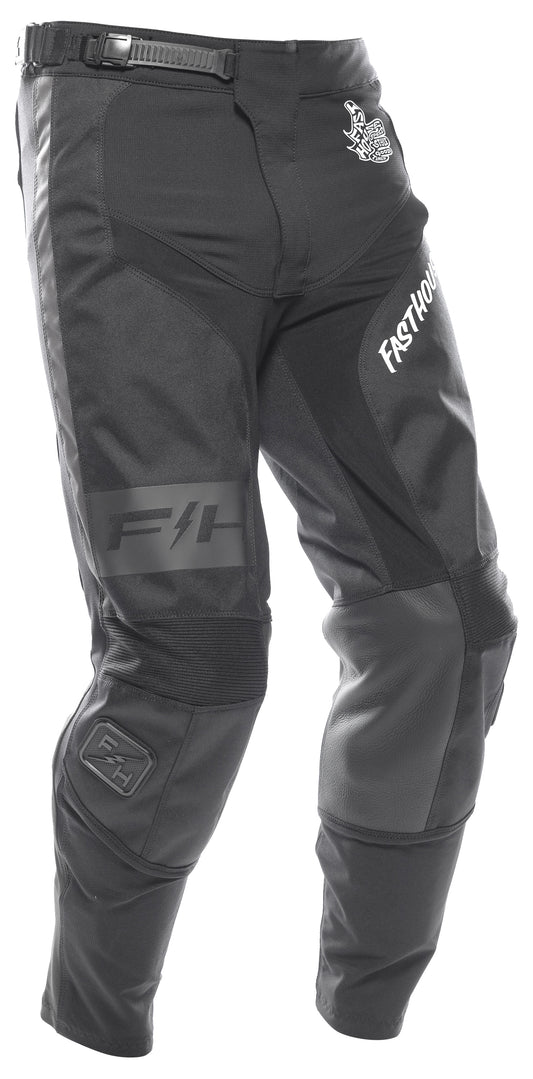 Fasthouse Racing Off Road Grindhouse Club MX Gear Set - Black/Gray