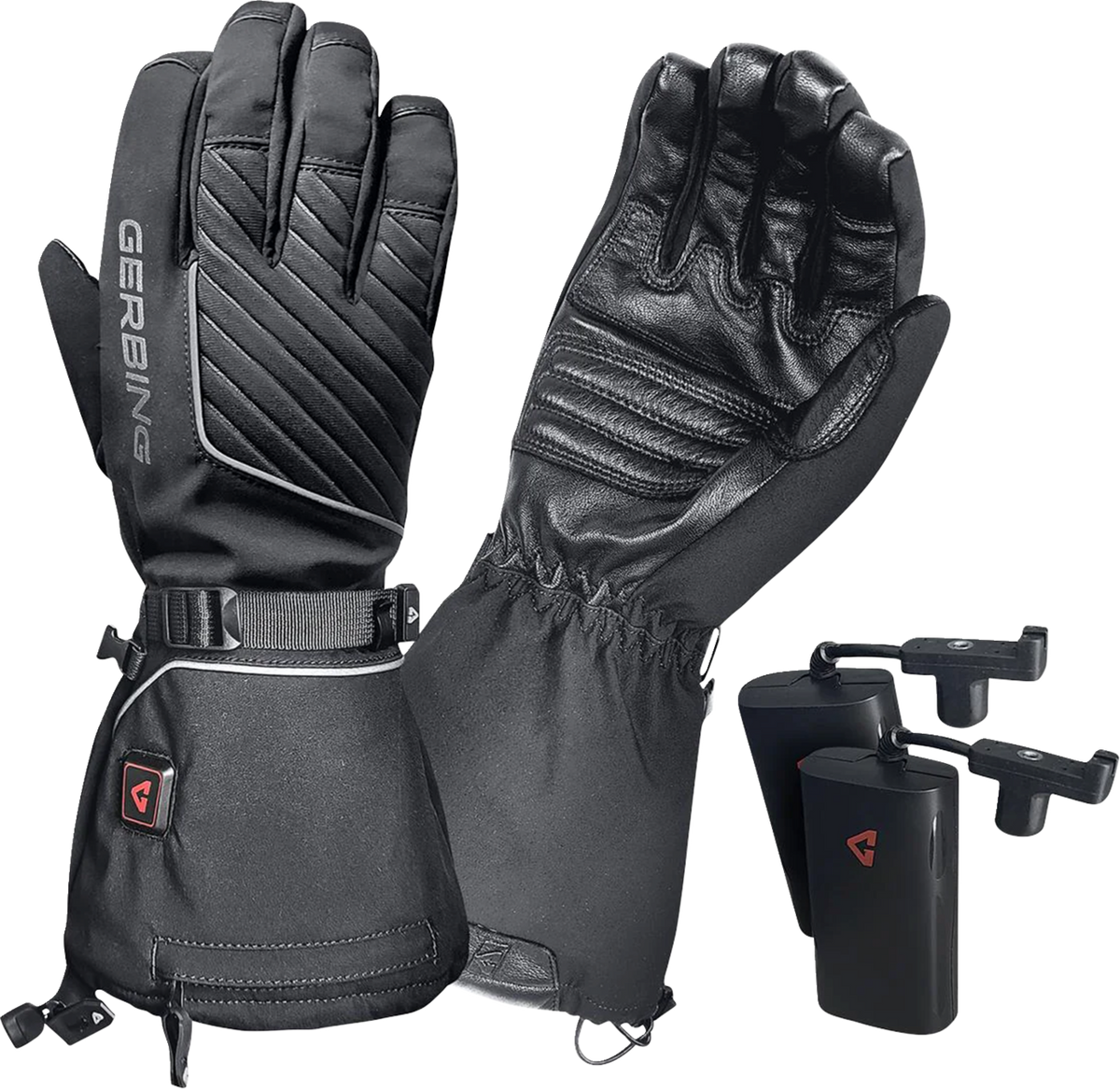 Gerbing Womens 7 V Atlas Ultra-Flex Battery Heated Gloves - Black