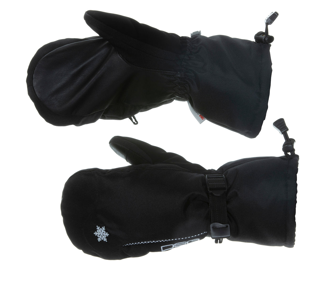 DSG Womens Trail Mittens 2.0 CLOSEOUT - Black