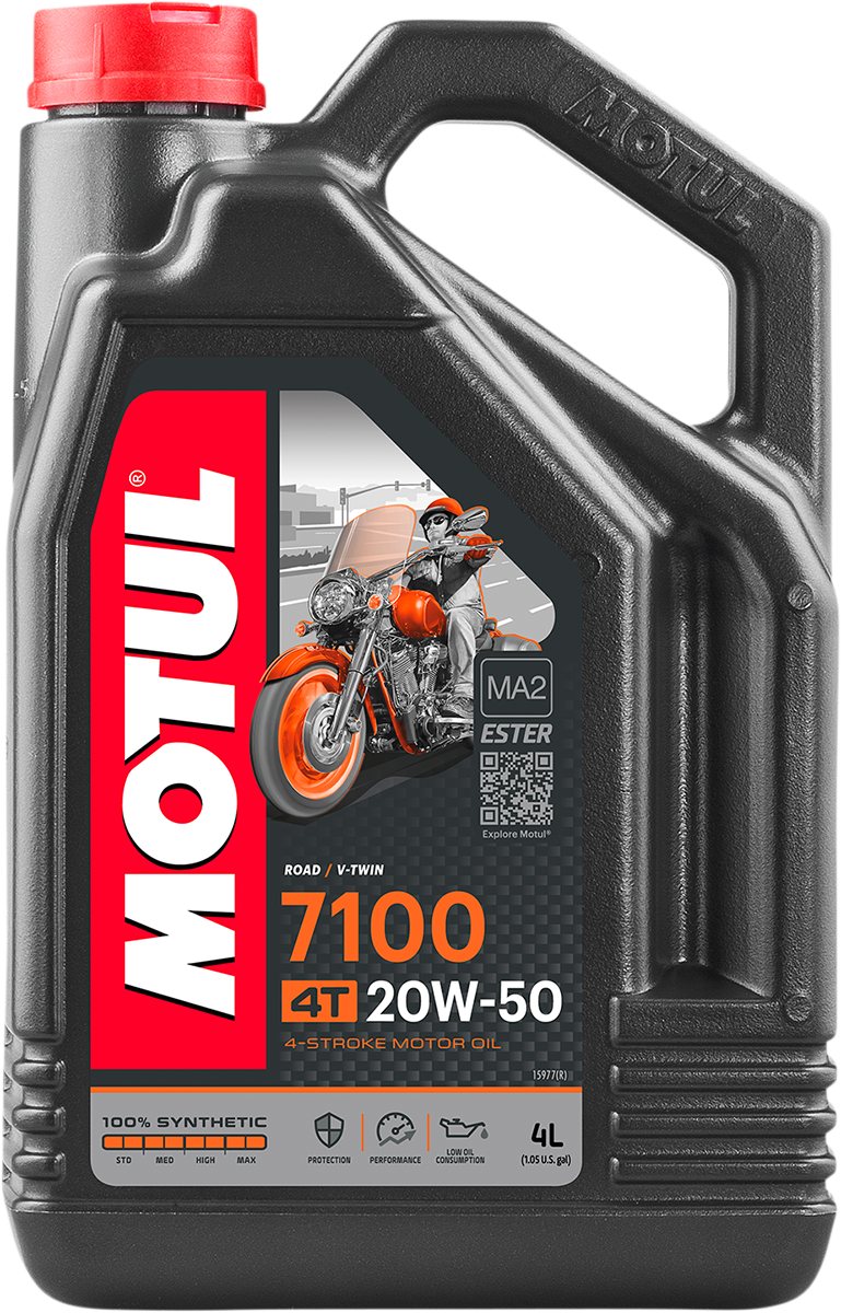 Motul 7100 4T Synthetic Oil - 4 Liter - 4 Liter