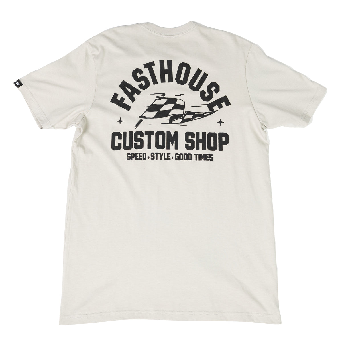 Fasthouse Dispatch Tee - Light Gray