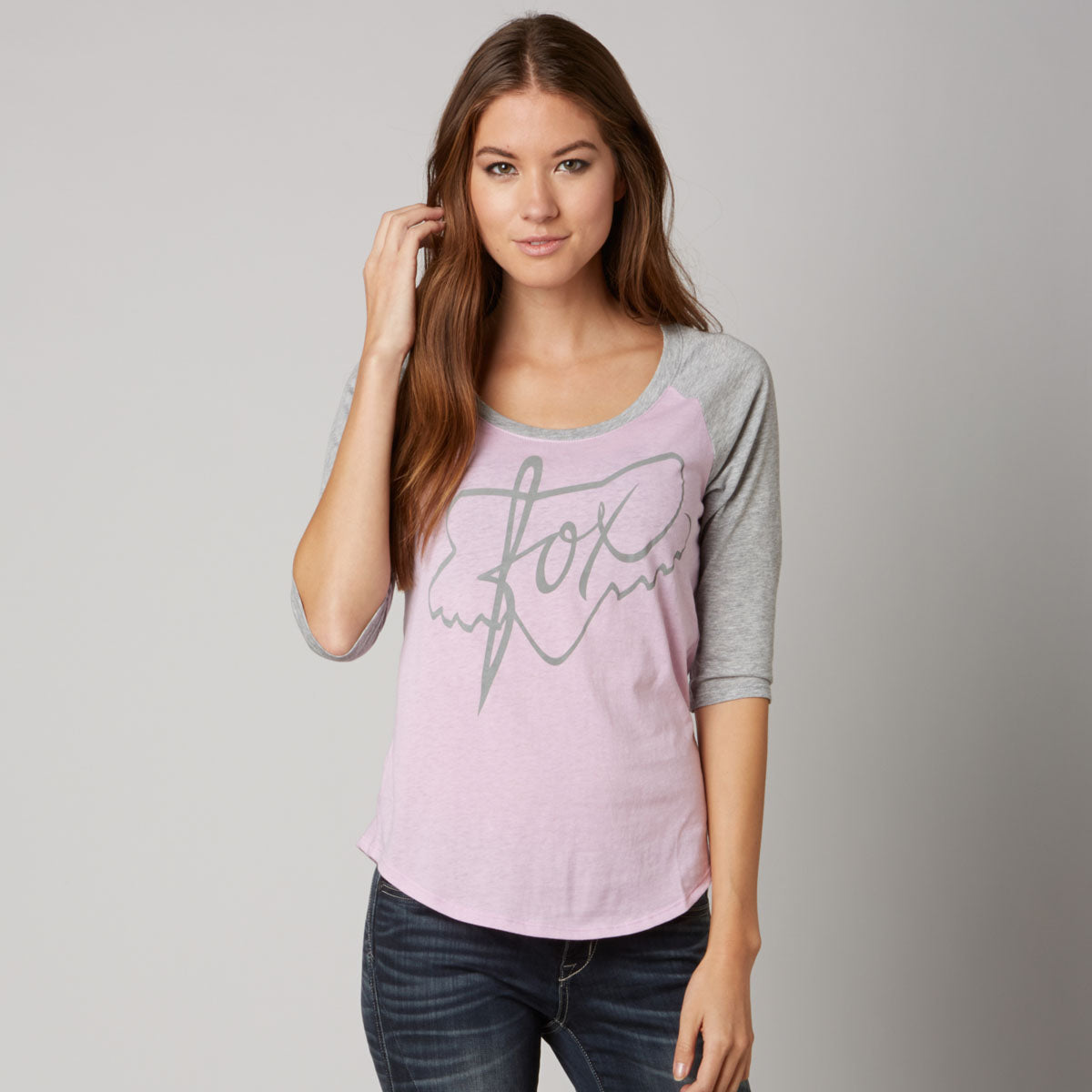Fox Racing Turning Baseball Tee - Sweet Pea