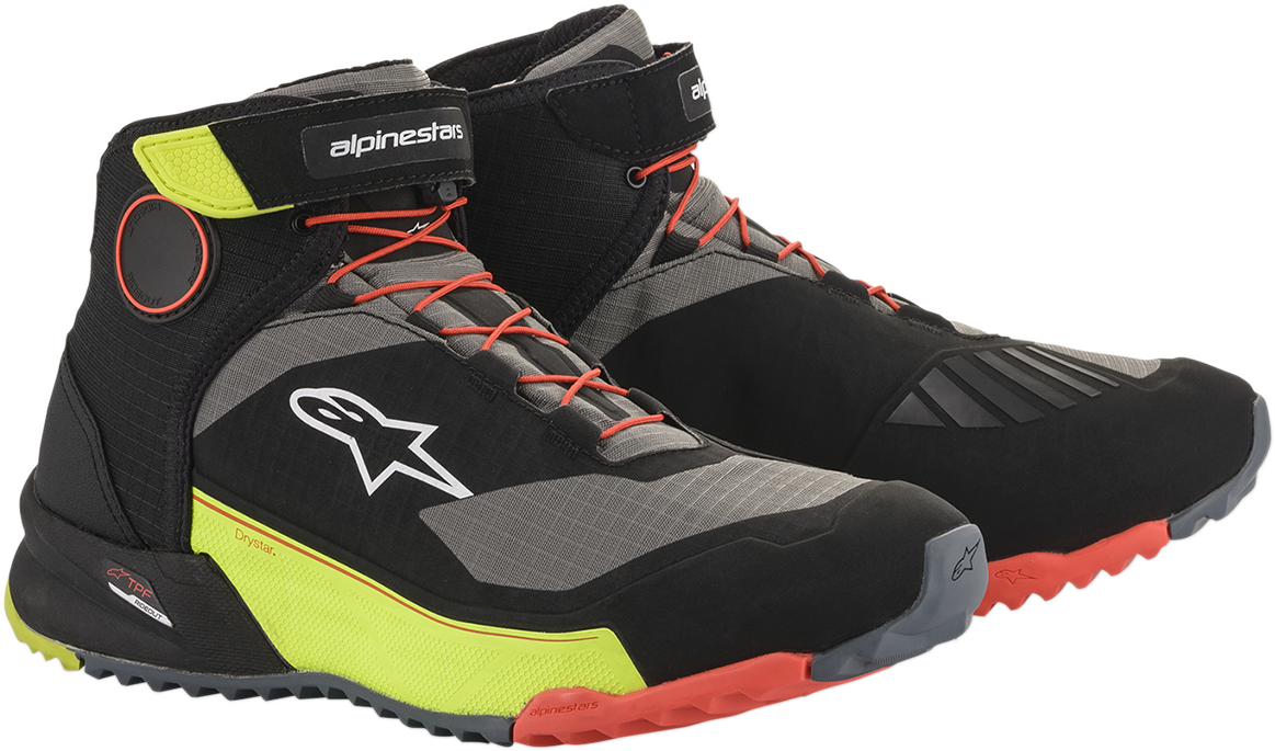 Alpinestars CR-X Drystar Shoes - Black/Red