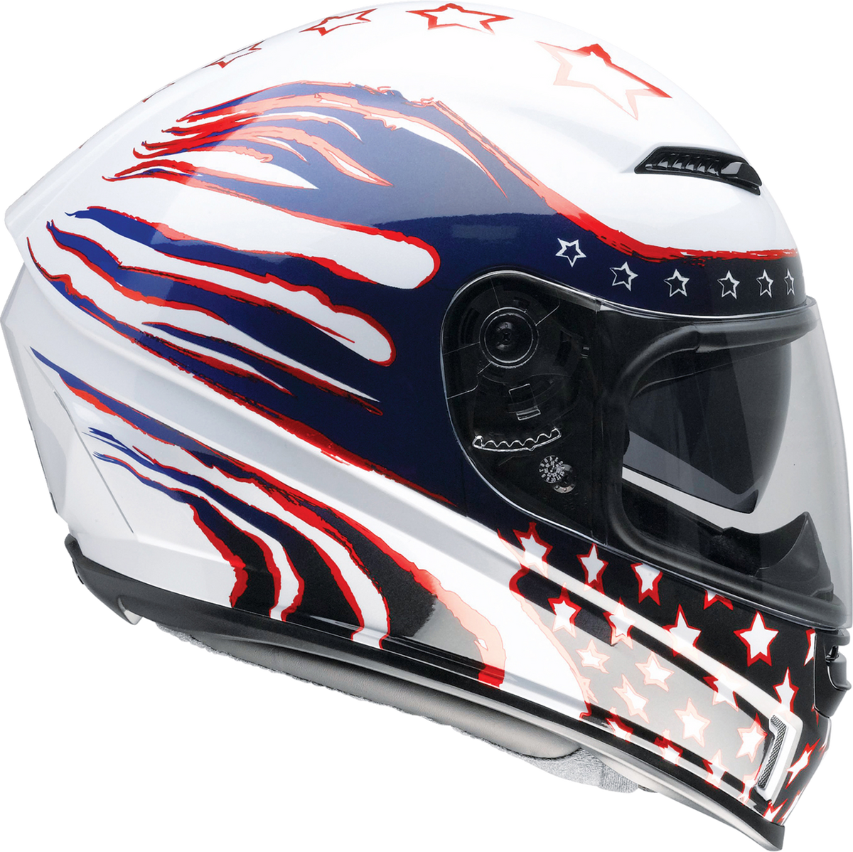 Z1R Jackal Patriot Helmet - Red/White/Blue