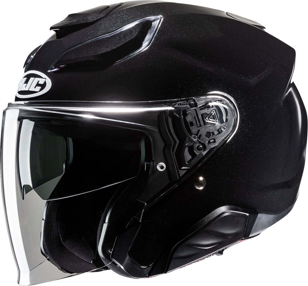 hjc-F31 Solid helmet -  Black