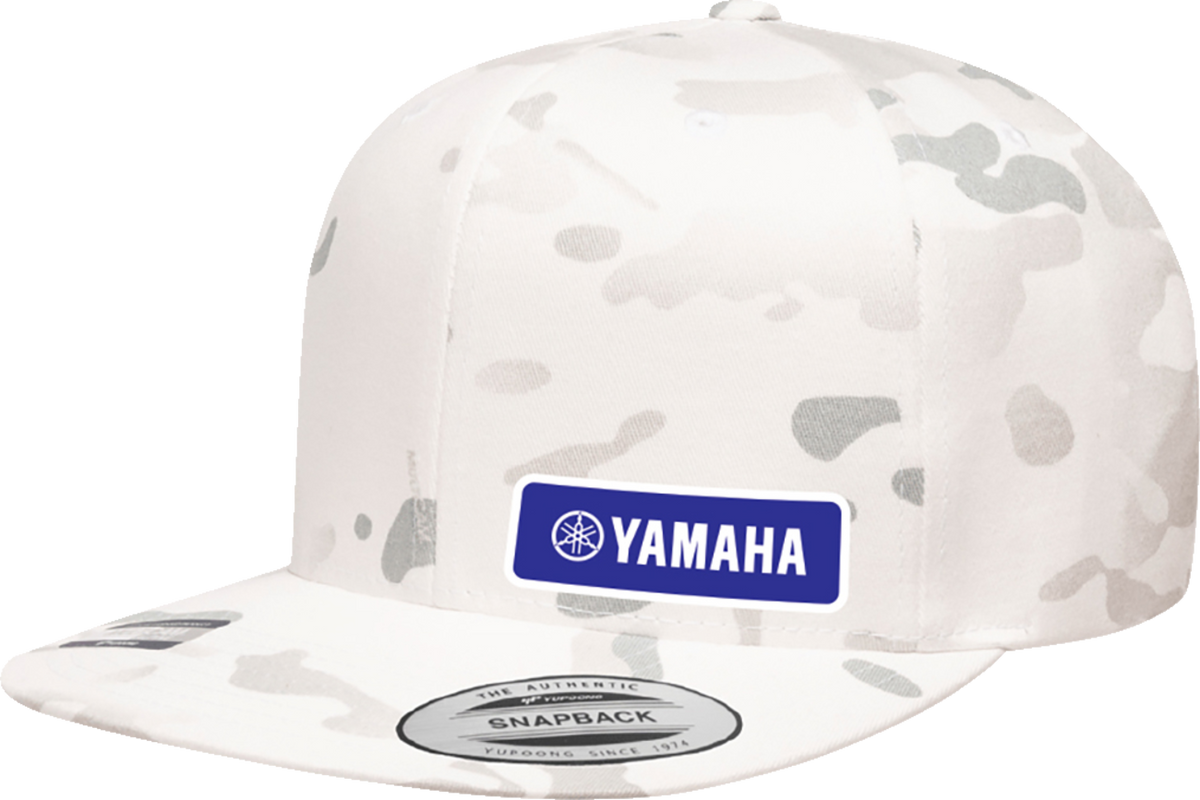 Facotry Effex Yamaha Snapback Hat - Camo White