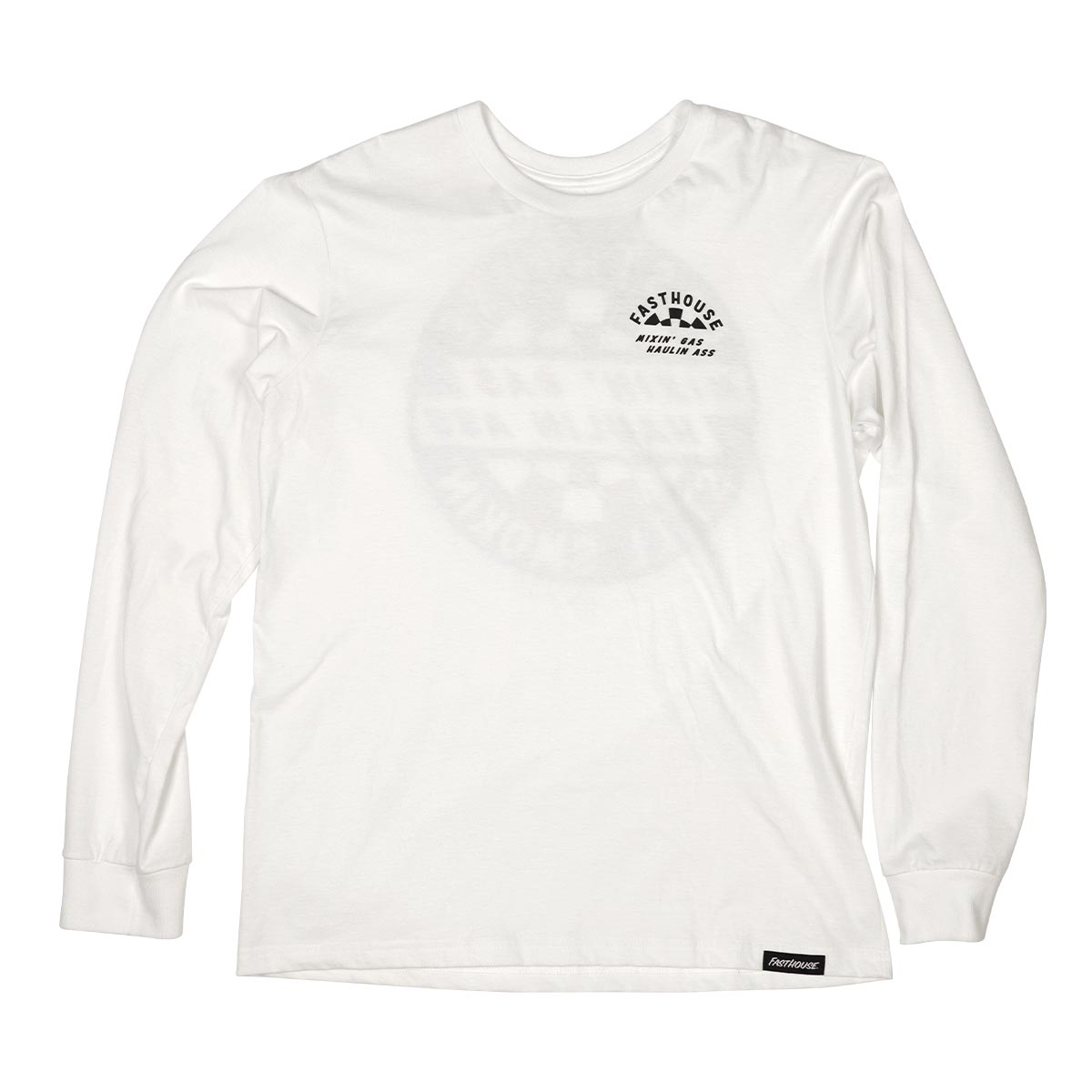 Fasthouse Oil Burner Tee - White